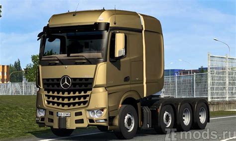 Скачать мод Mercedes Benz Big Stars Actros Arocs SLT для Euro Truck