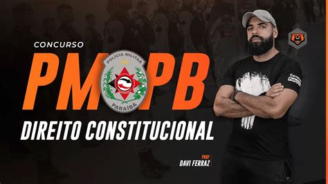 Concurso PM PB Soldado Direito Constitucional YouTube