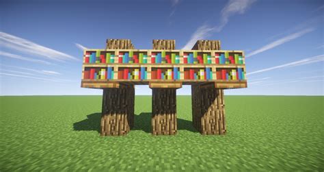 ᐅ Bücherregal in Minecraft bauen minecraft builder