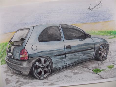 Chevrolet Corsa Wind Draw Desenho By RenanLuigi On DeviantArt