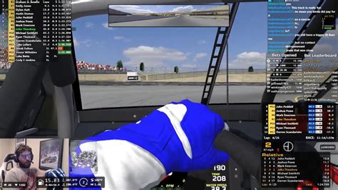 Iracing Nascar Class A Fixed At Sonoma Race Youtube