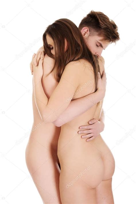 Beautiful Naked Couple In A Tender Embrace Stock Photo By Piotr