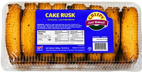 Crispy Cake Rusk 650gm The Indian Store