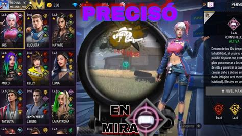 La Mejor Habilidad Para Utilizar Preciso En Mira En Free Fire Iris Para