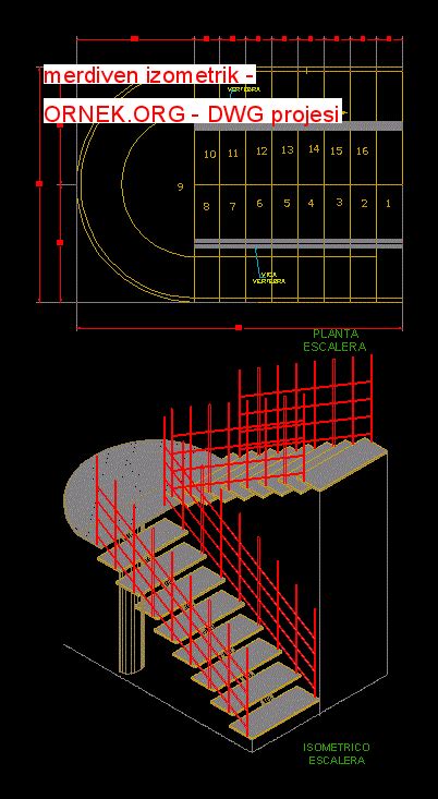 Merdiven Izometrik Dwg Projesi Autocad Projeler 15228 Hot Sex Picture