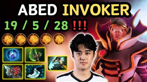 Abed Invoker Midlane Highlights Master Tier Gameplay Insane Combo