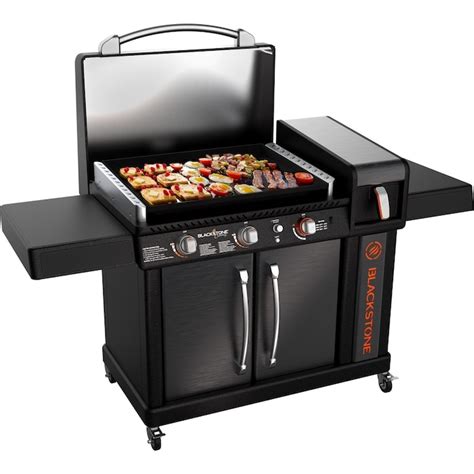 Blackstone Culinary Pro 28 In Cabinet Griddle With Air Fryer In The Flat Top Grills Department