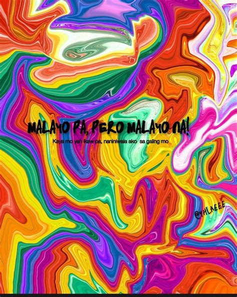 An Abstract Painting With Multicolored Lines And The Words Malfatato