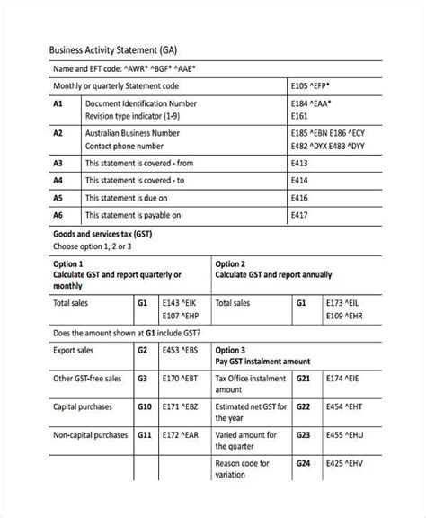 Statement 54 Examples Format Pdf