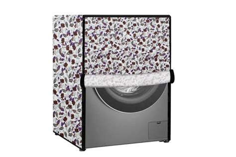 Stylista Pvc Washing Machine Cover Compatible For Lg Kg Fully