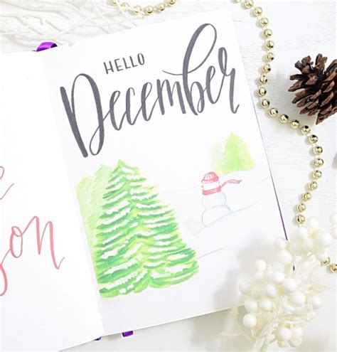 December Bullet Journal Setup Sheena Of The Journal