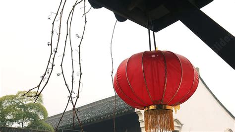 Red Chinese Lanterns Architecture Lantern Garden Design Powerpoint ...