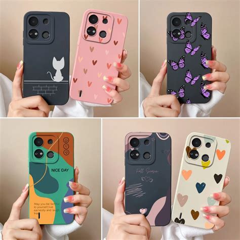 For Itel A Phone Case Simple Fashion Soft Liquid Silicone Camera