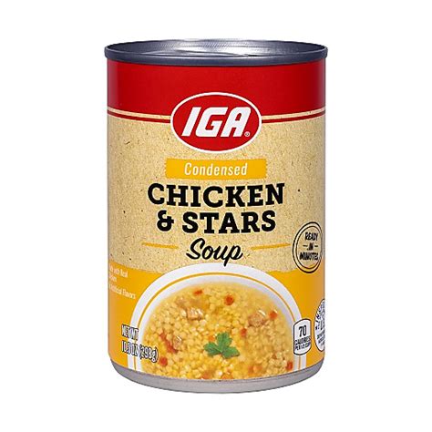 Iga Soup Chicken And Stars Canned And Boxed Soups Yoder S Country Market