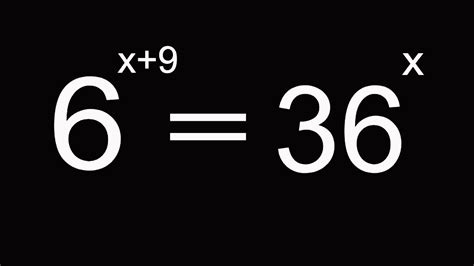 Solving Exponential Equations With Different Bases B Youtube