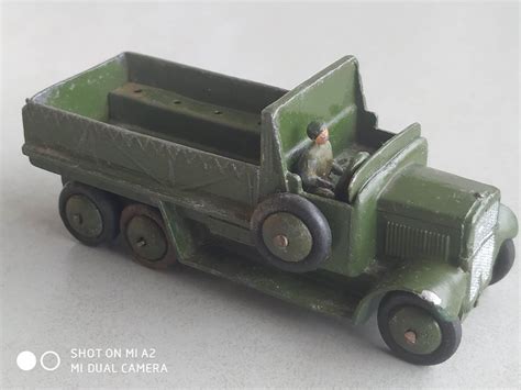 Dinky Toys Milit Rfahrzeugmodell Pre War First Original