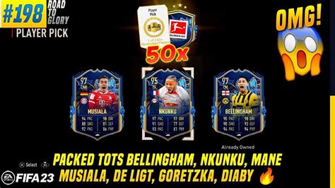 OMG PACKED TOTS NKUNKU BELLINGHAM OPENING 50x 83 BUNDESLIGA STORE