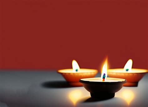 Premium Photo | Diwali festival of lights tradition and candle light on ...