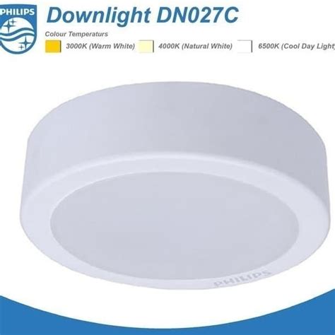 Jual Philips Downlight Dn027c G3 Led9 D150 9w Surface Mounted Outbow