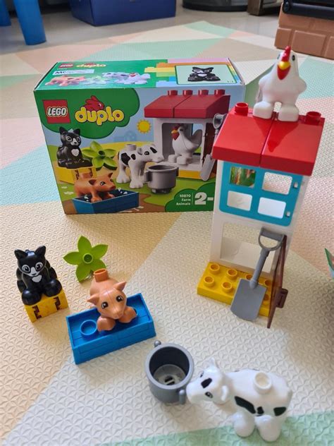 Lego Duplo farm animals, Babies & Kids, Toys & Walkers on Carousell