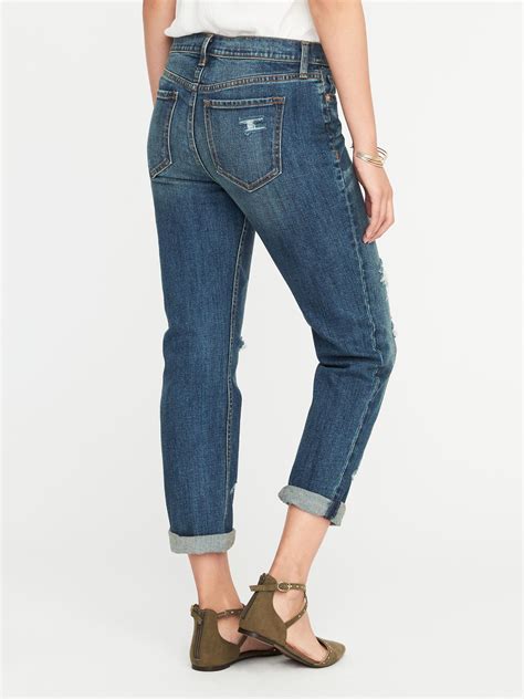 Boyfriend Straight Jeans For Women Old Navy