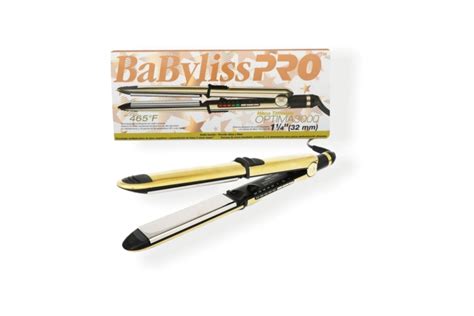 Plancha Babyliss Pro Ptima Dorada Coral De Belleza