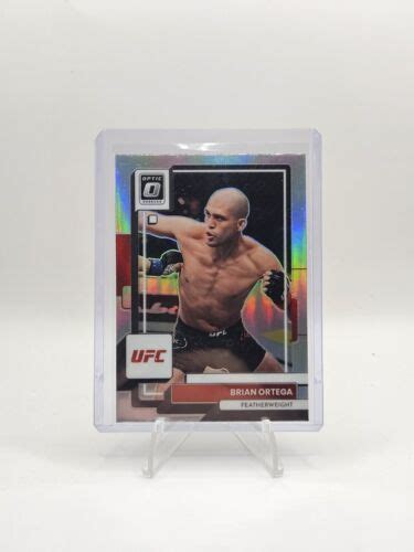 23 Donruss Optic UFC Silver Holo 31 Brian Ortega EBay