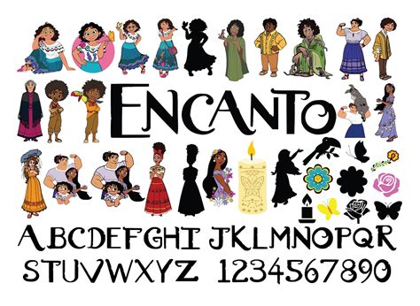 Encanto Svg Encanto Svg Files For Cricut Encanto Clipart Etsy