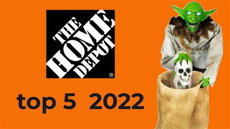 Top 5 Home Depot Halloween Animatronics 2022 YouTube