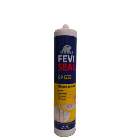 Feviseal GP Pro Silicon Sealant 280ml With Nozzle Clear Amazon In