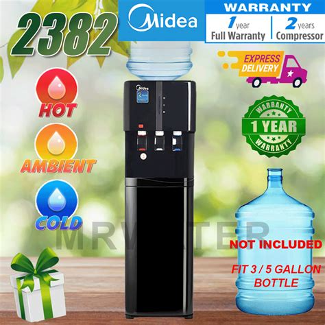 Midea Hot Room Cold Bottle Type Water Dispenser Compressor Cooling Floor Standing