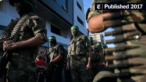 In Palestinian Power Struggle Hamas Moderates Talk On Israel The New York Times