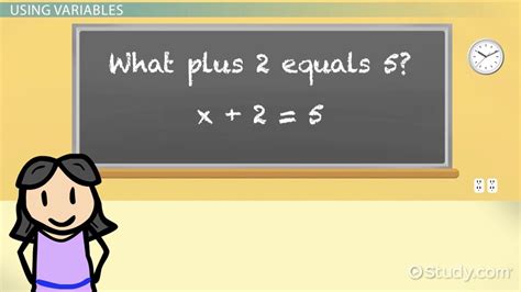 What Are Variables In Math Definition And Examples Video And Lesson