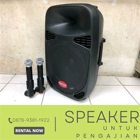 Sewa Speaker Portable Mic Set Untuk Event Elektronik Audio Di Carousell