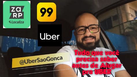 Tudo que você precisa saber antes de Alugar pra UBER na ZARP Localiza