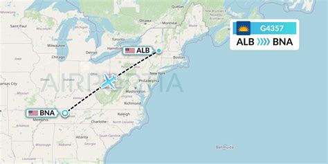 G4357 Flight Status Allegiant Air Albany To Nashville AAY357