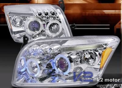 Chrome Halo LED Pro Headlights Chrome Halo LED Pro Headlights