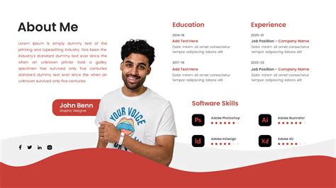 Professional Resume Template for PowerPoint & Google Slides - SlideKit