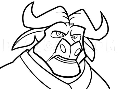 Chief Bogo Drawing Tutorial Step By Step Drawing Guide By Dawn