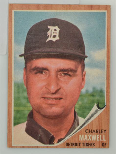 1962 Charlie Maxwell Detroit Tigers Topps #506 | Property Room