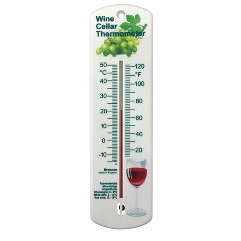 Short Plastic Wall Thermometer Brannan