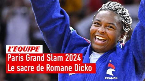 Paris Grand Slam Insatiable La Fran Aise Romane Dicko Remporte