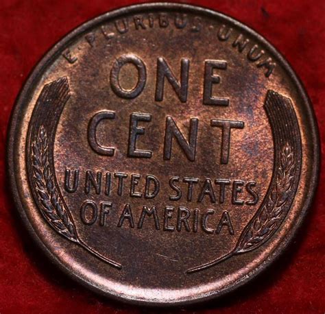 Uncirculated 1913 S San Francisco Mint Copper Lincoln Wheat Cent EBay