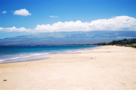 Free Picture Sand Hawaii Beach Water Summer Sky Coast Cloud