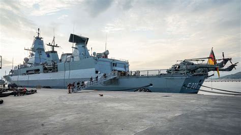 German Navy Frigate Hessen Joins EUNAVFOR Aspides