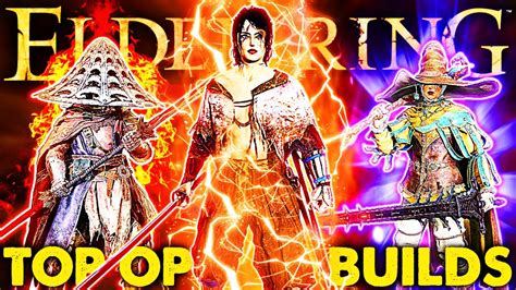 Elden Ring TOP 5 BEST OVERPOWERED BUILDS TO DESTROY EVERYTHING IN