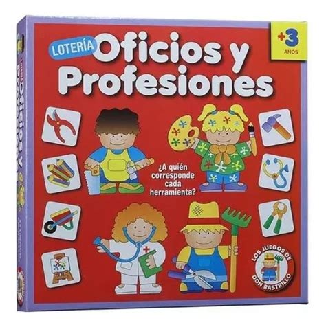 Juego Lotería De Oficios Ruibal Don Rastrillo 3 Años MercadoLibre