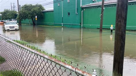 Heavy Rain Causes Flooding Across New Orleans Youtube