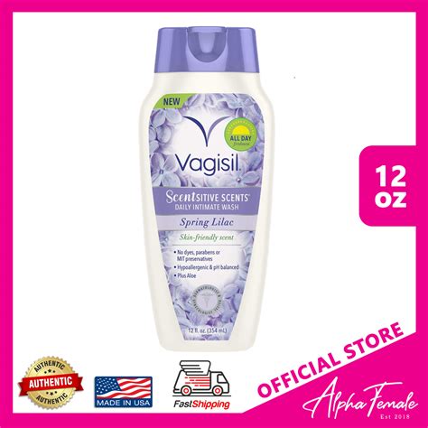 Vagisil Scentsitive Scents Daily Intimate Wash Ph Balanced Plus Aloe