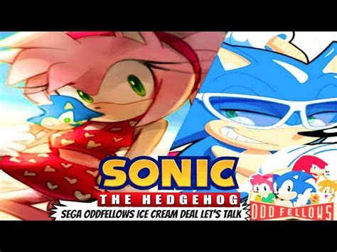 SEGA Sonic And Amy Ice Cream Deal Oddfellows Let S Talk SEGA NEWS YouTube